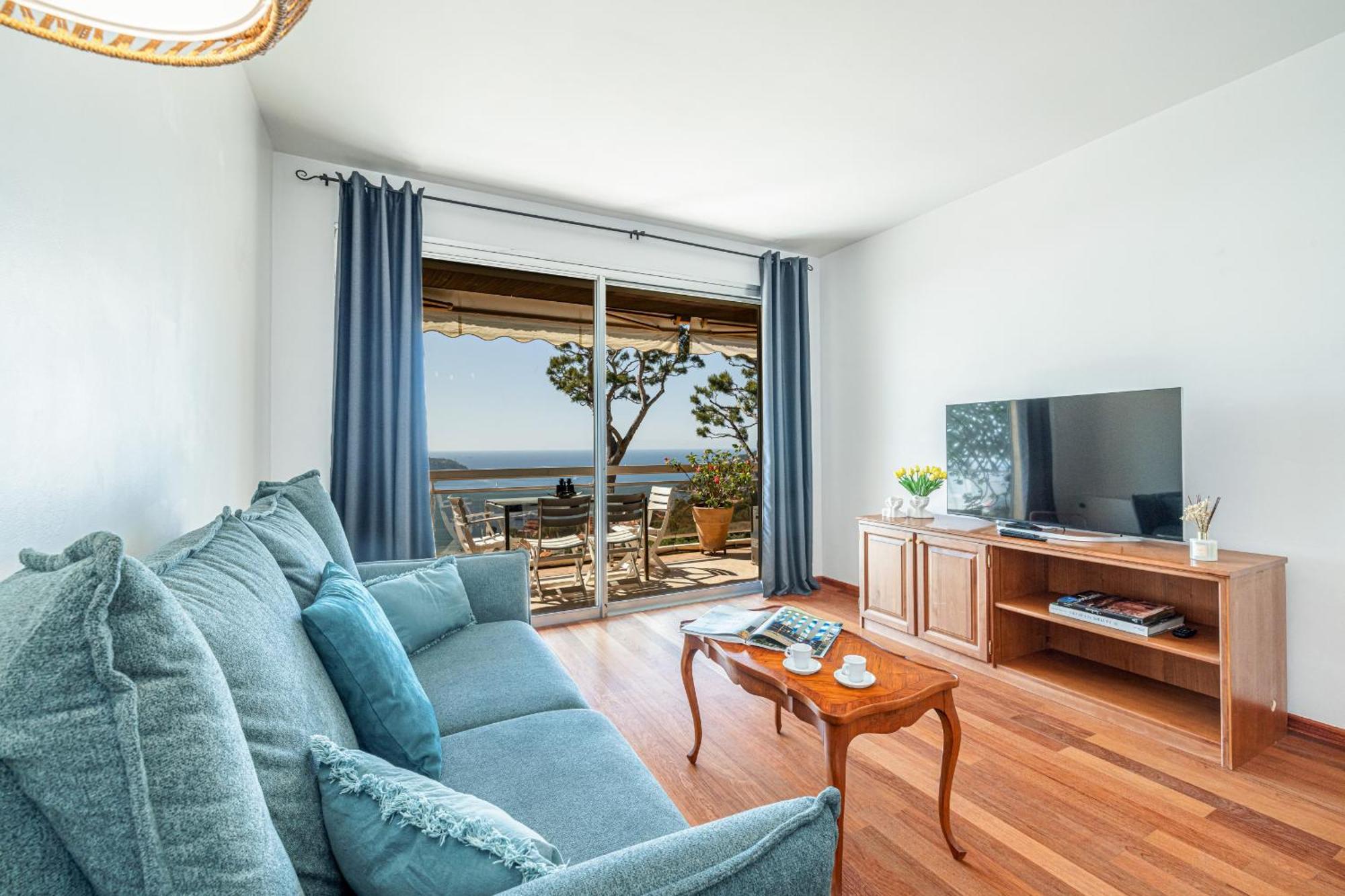 Extraordinary Sea View - 1 Bdr With Ac * Villefranche-sur-Mer